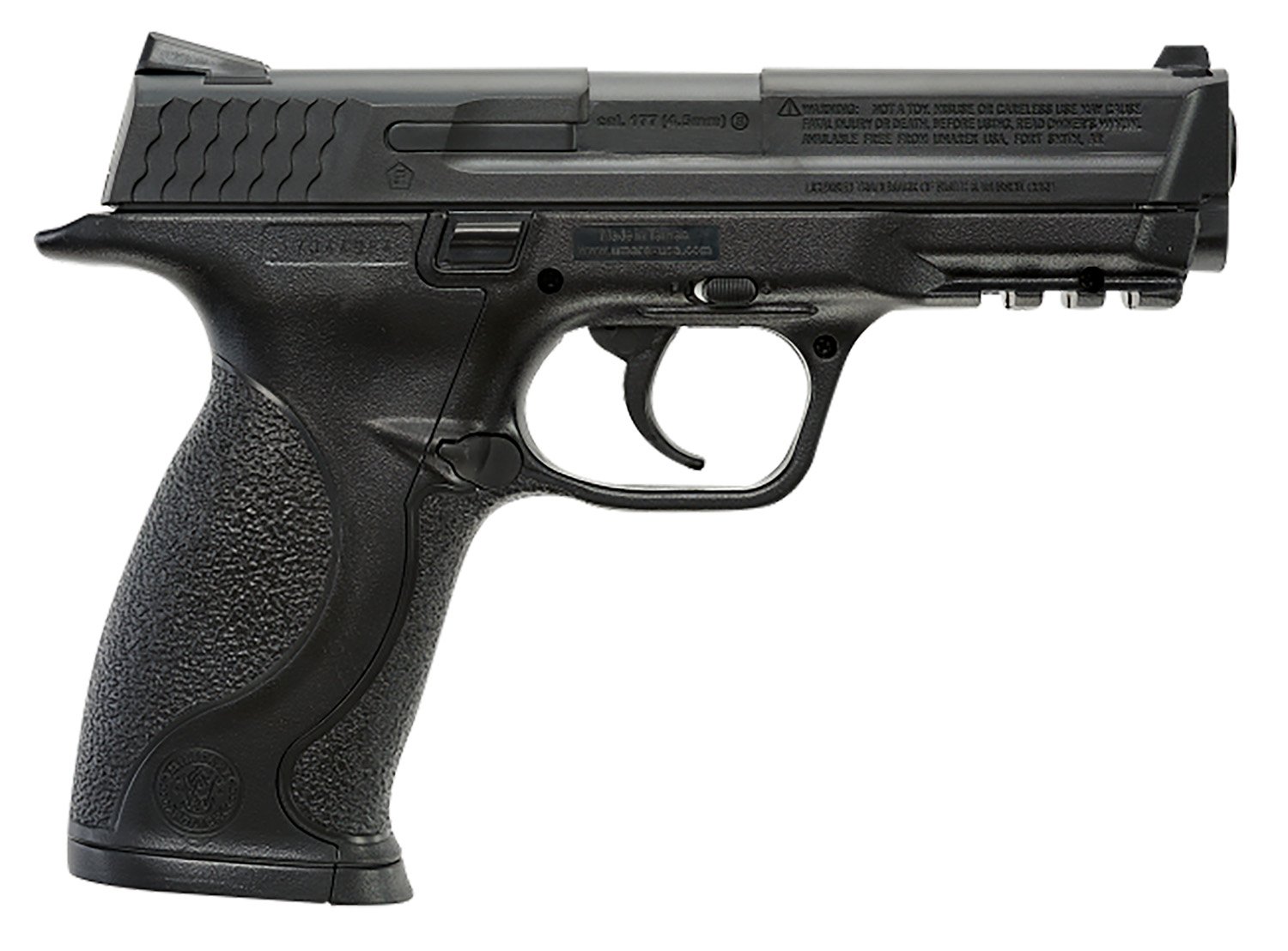 Umarex 2255050 Air Gun Smith & Wesson M&P 40 .177 CO2 Black 4.25" - Umarex - 177