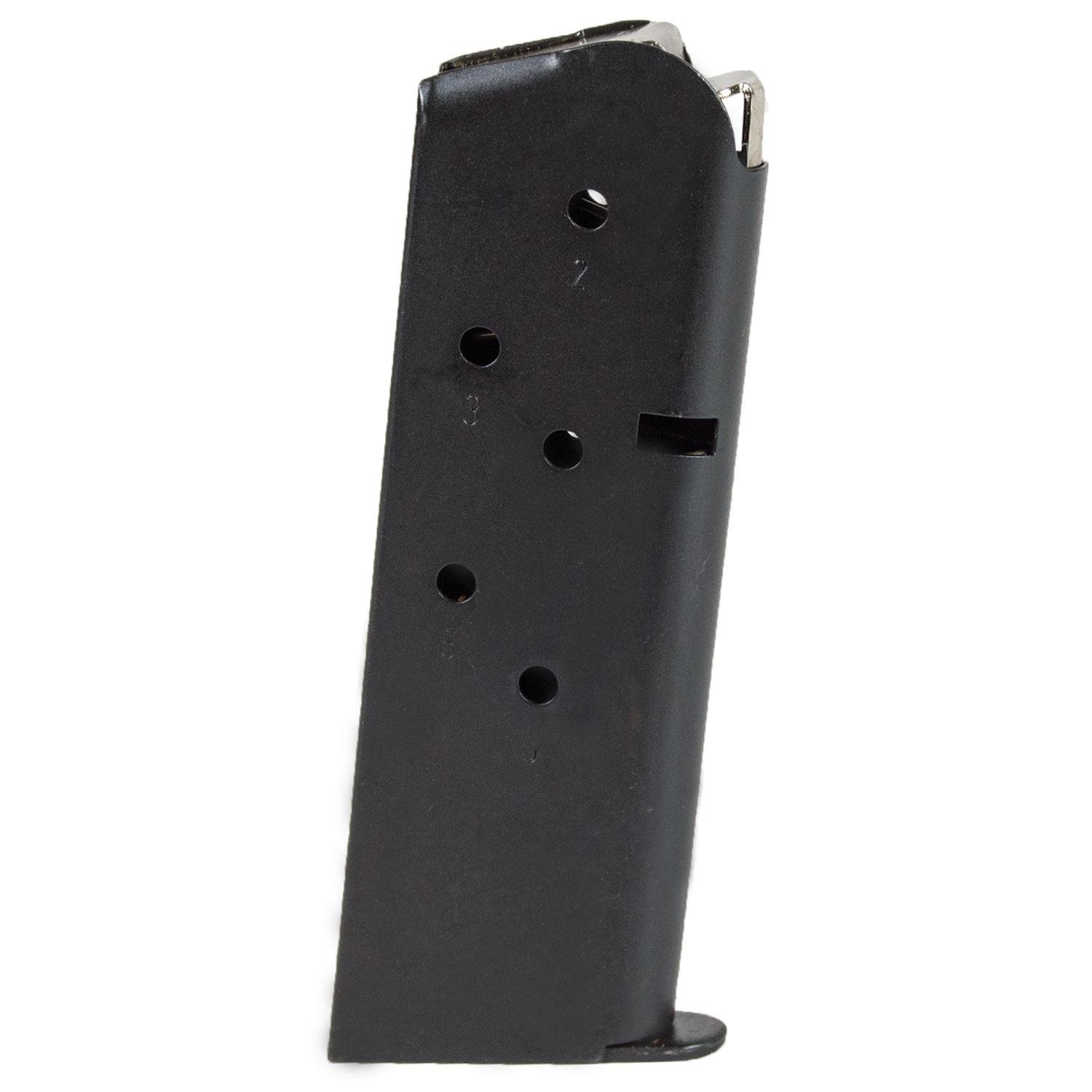 Magnum Research MAG1911456 1911 U 6rd .45 ACP Steel Magazine Black