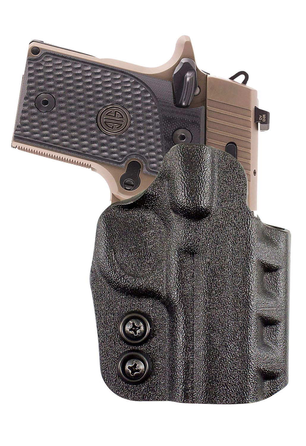 DeSantis D94KA7QZ0 Cazzuto OWB Black Kydex Paddle Holster Ruger 57 RH