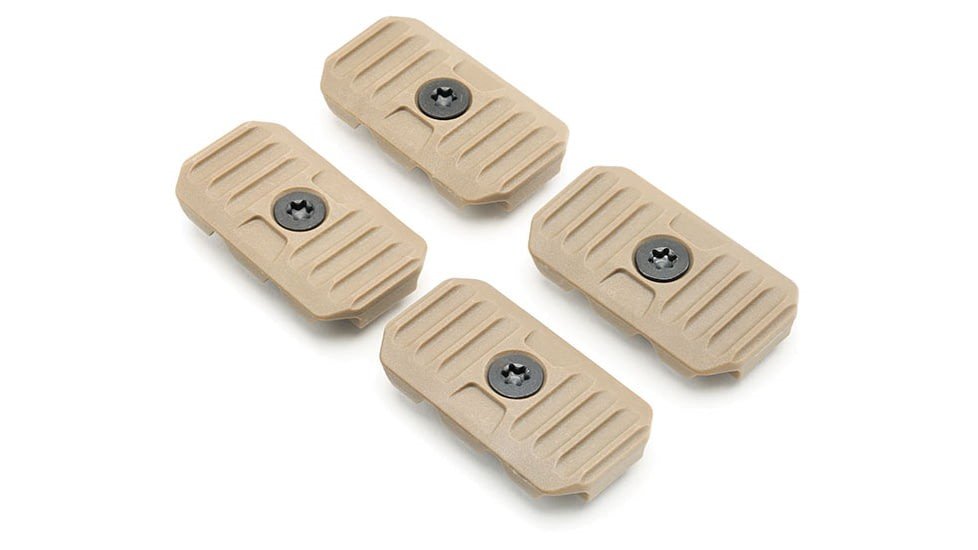 Strike Industries AR-CM-COVER-S-FDE M-LOK Cable Cover Short FDE Polymer