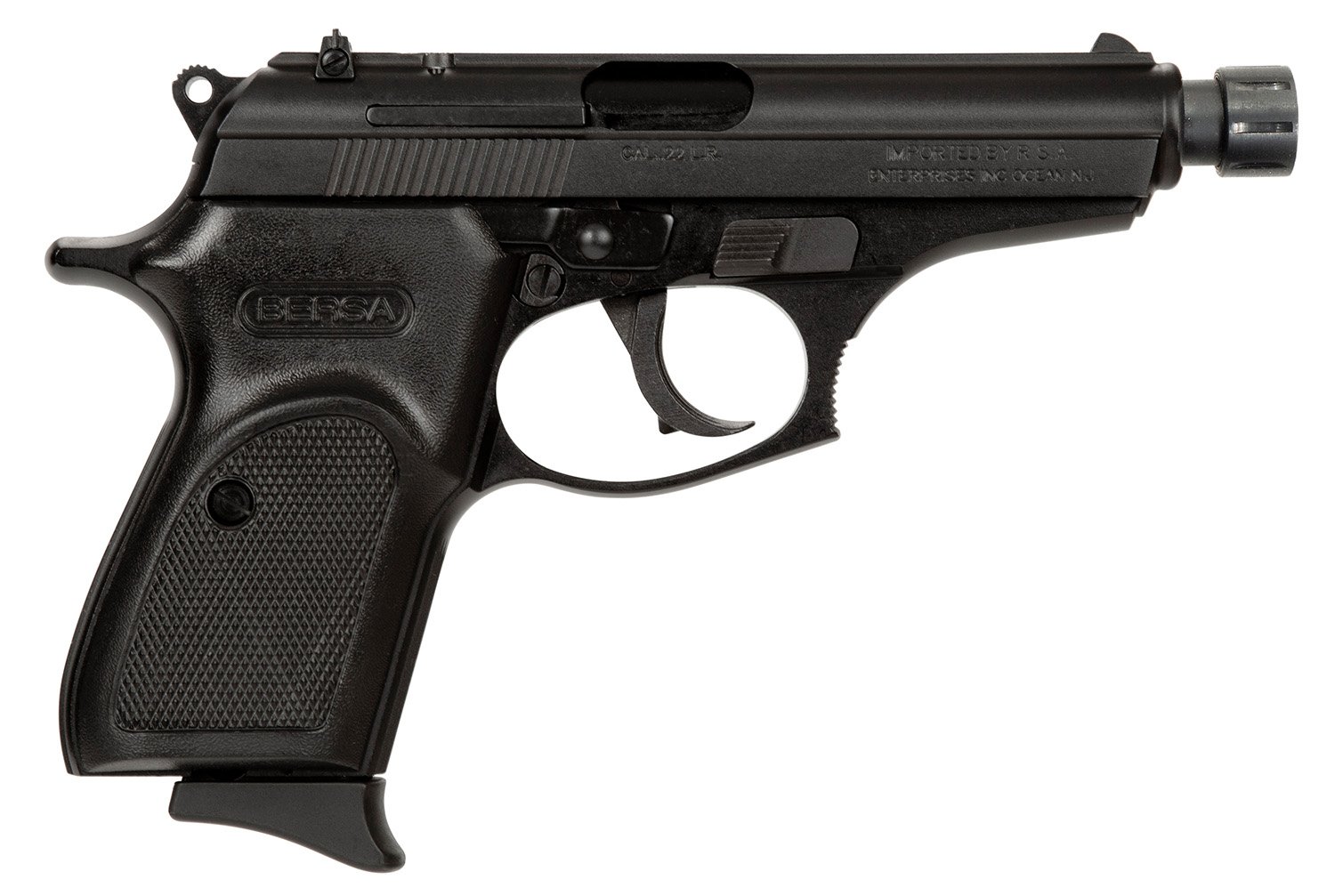 Bersa Thunder 22 .22LR Pistol 4.3" Barrel Black