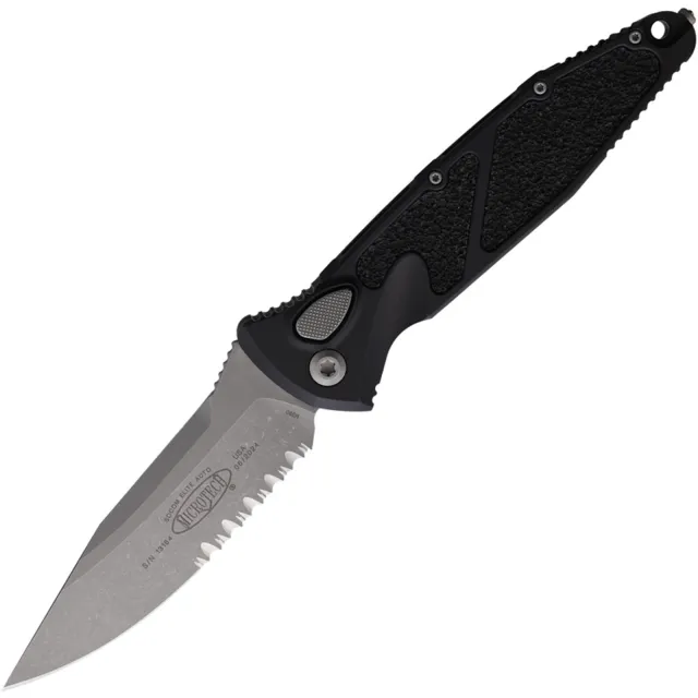 Microtech Socom Elite 160A-11AP S/E-Auto 3.98 In Apocalyptic Black