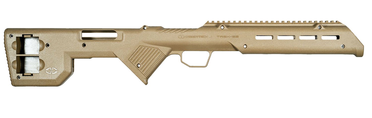 Buy Desert Tech TRK22FDE Trek-22 Rifle Chassis FDE for Ruger 10/22 Bullpup online