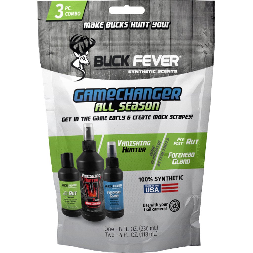 Buck Fever BF-GCAS All Season Game Changer Pack Synthetic Scent Kit