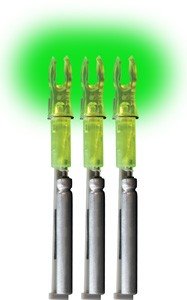 Lumenok X3G Lighted Nocks Green X-Series 3-Pack