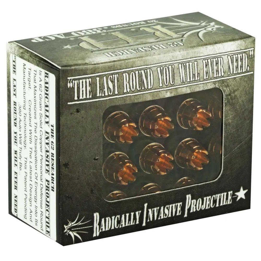G2 Research RIP 380 ACP 62gr Hollow Point Ammo - G2 Research - 380 Auto