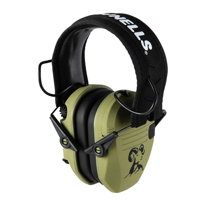 Brownells GWP-RSEM-BRWM 3.0 Premium Electronic Ear Muffs Green - Brownells