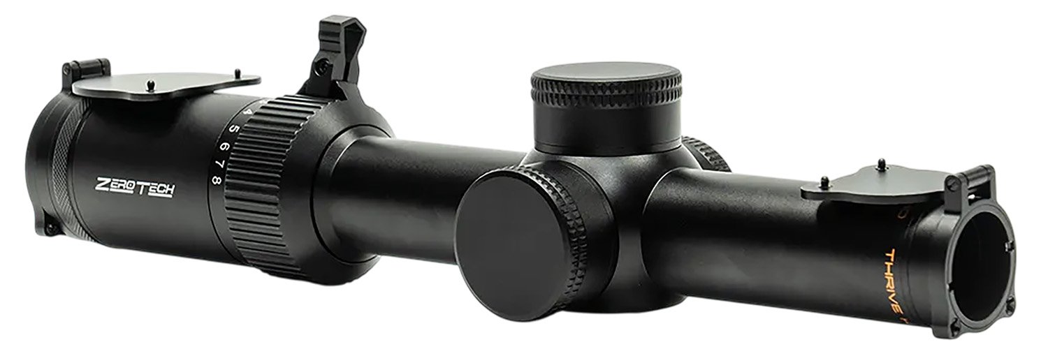 ZeroTech Thrive HD Rifle Scope 1-8x24 30mm SFP G4 MOA Illum Black - ZERO