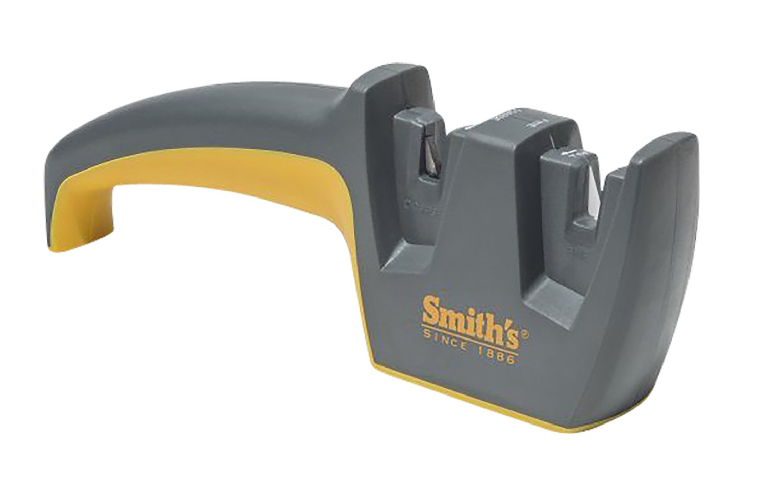 Smiths 50348 Gray/Yellow Edge Pro Pull-Thru Knife Sharpener - SMITHS