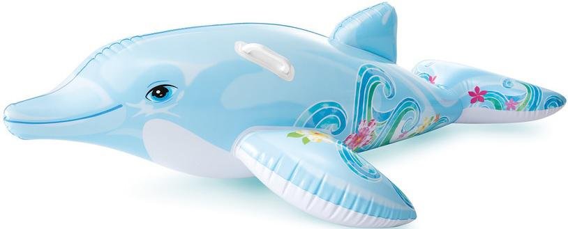 Buy INTEX 58535EP Lil' Dolphin Ride-On 69"x26" Two Handles online
