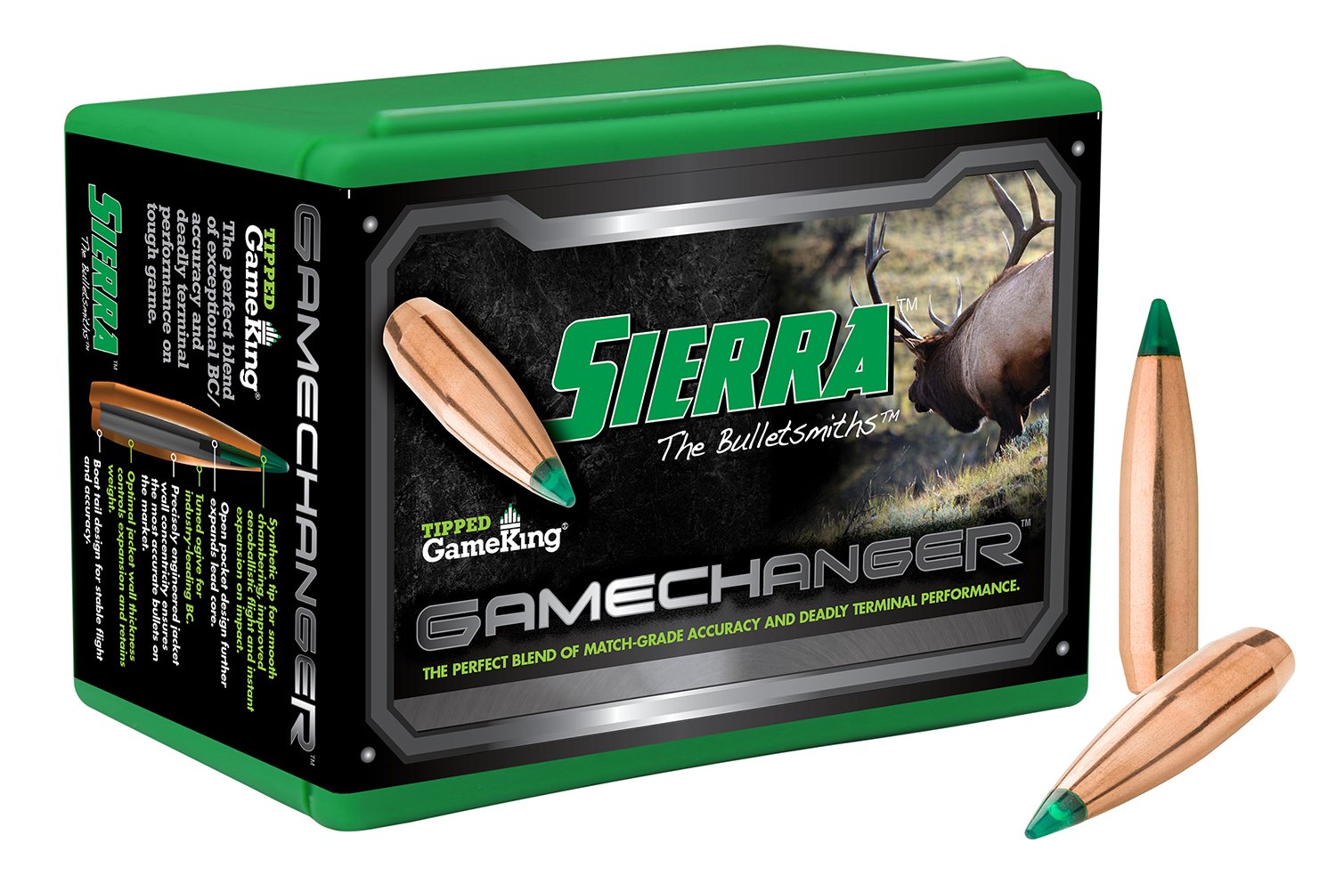 Buy Sierra 4680 Tipped GameKing 308 Win 180 Grain Boat Tail 100 Count online
