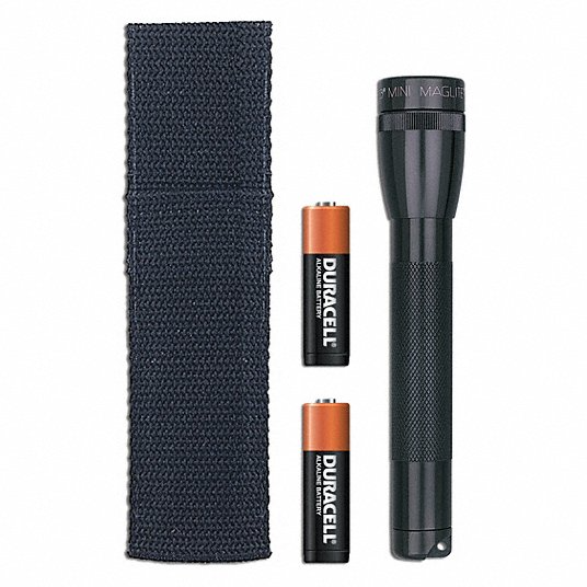 Maglite Mini 2-Cell AA Flashlight - Black Holster