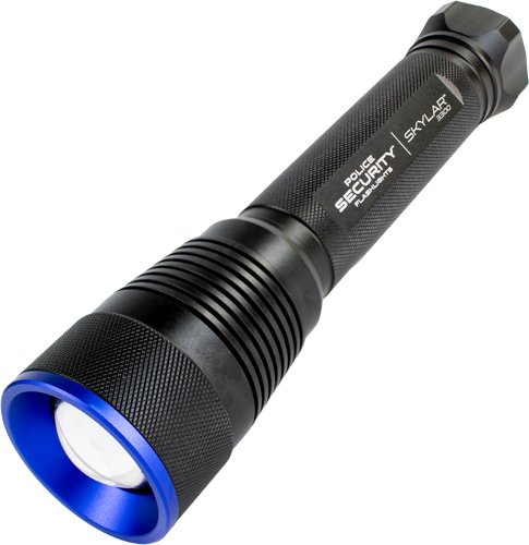Police Security 98409 Skylar Flashlight White 3300 Lumens 9AA - Police Security Flashlights