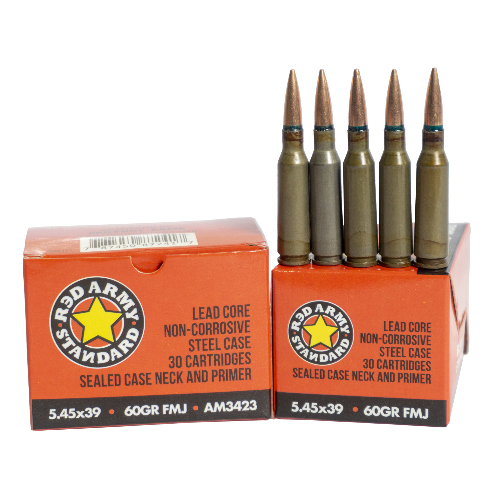 Red Army Standard AM3423 5.45x39mm 60gr FMJ 30/Box 48/Case