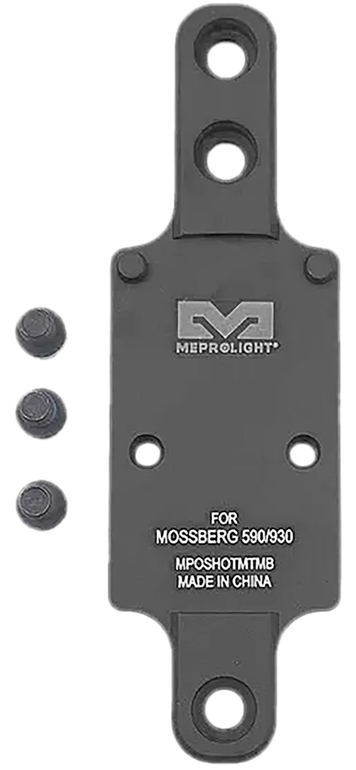 Meprolight 901141042 Optics Plate Mossberg 930/590 RMR Matte Black Aluminum