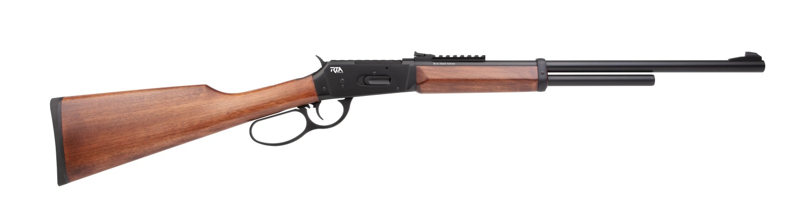 Rock Island LA410 Lever Action Shotgun, 410 Bore, 20" Barrel, Walnut Stock - Rock Island Armory - 410 Bore