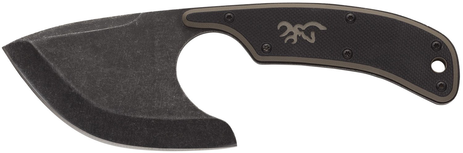 Browning 3220323B Cutoff Boxed 2.50" Fixed Skinner Plain Black Oxide... - Browning - SKINNER