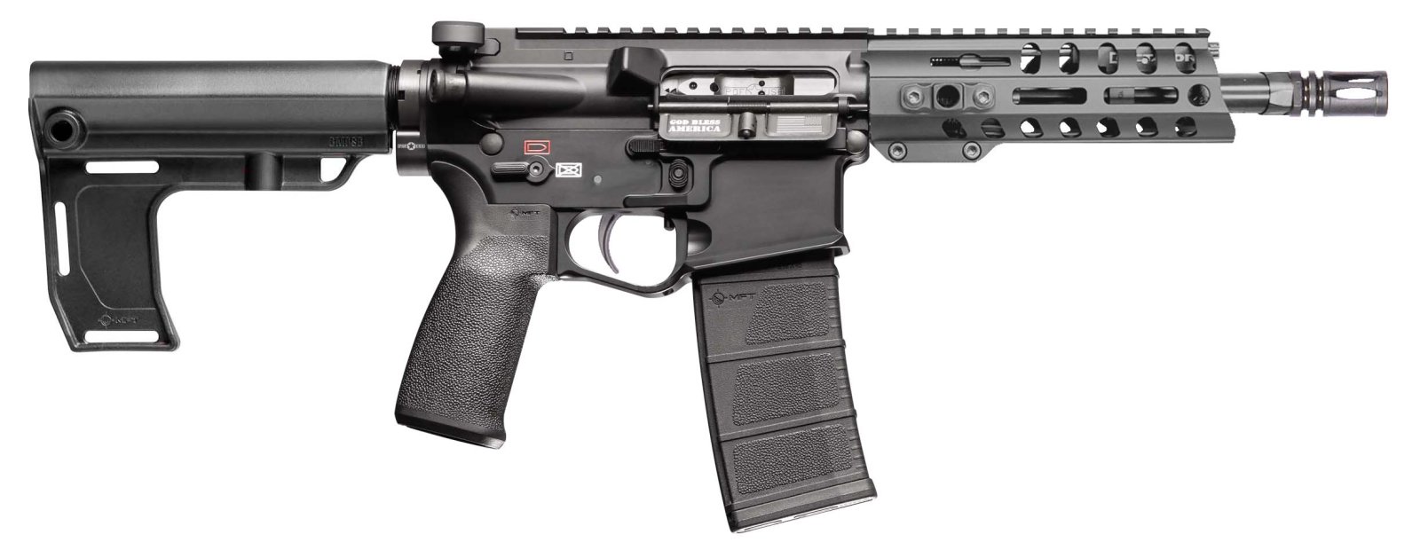 POF USA 02170 Renegade+ 300 AAC Blackout 8" Black Anodized Semi-Auto Pistol