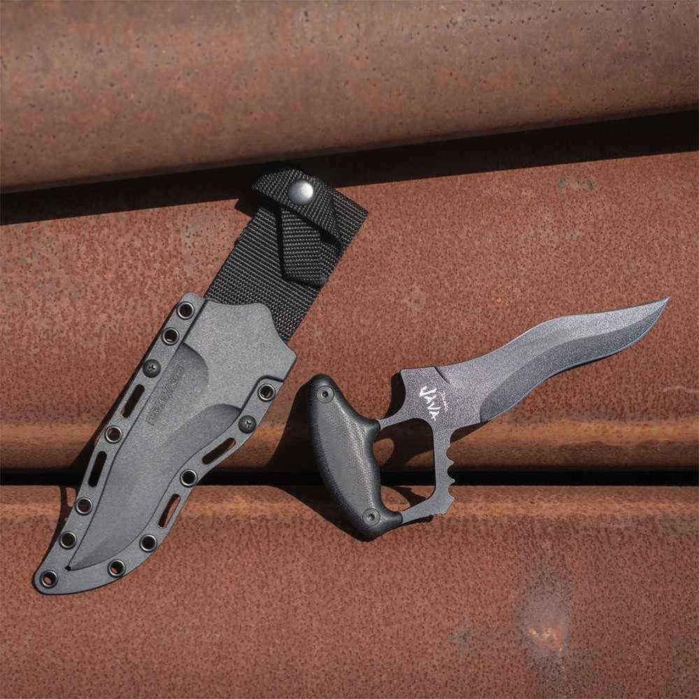 Buy Cold Steel Demko Java Push Dagger 6 Kriss Blade Black online