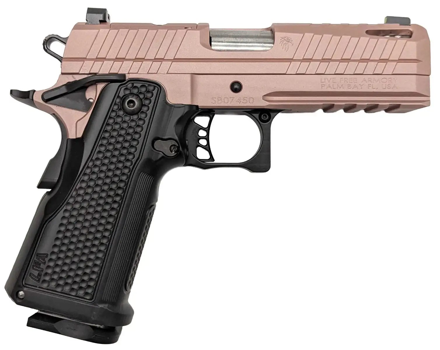 Live Free Armory Apollo 11 9mm 17Rd Ported Alum Grip