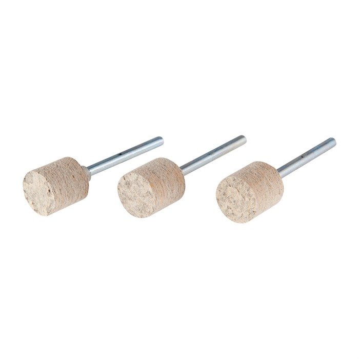 Brownells Mx Finishing Wheel 1/2"X 1/2" 180 Grit 3 Pack - Brownells