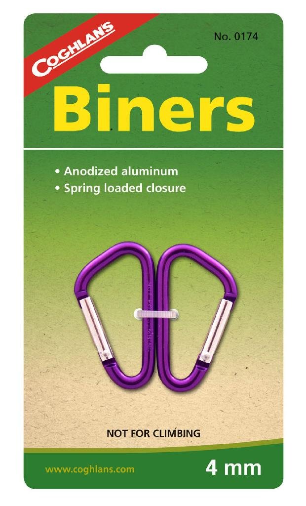 Buy Coghlan's 2512 Mini Biners 4mm Clip Camping Gear Attachment Pack online