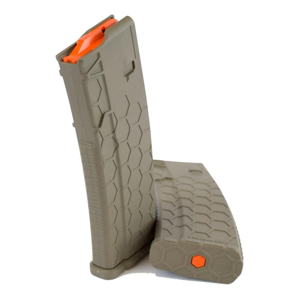 Hexmag HX30-AR15S2-FDE AR-15 30-Round Magazine, Flat Dark Earth, 5.56mm - Hexmag - 5.56 MM NATO