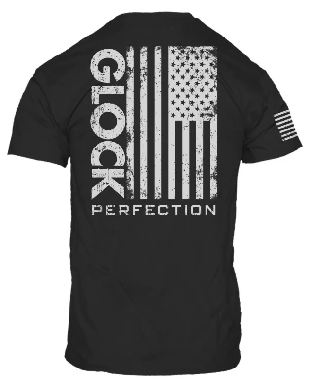 Glock AP96396 Perfection Flag Tee 3XL Black - Glock