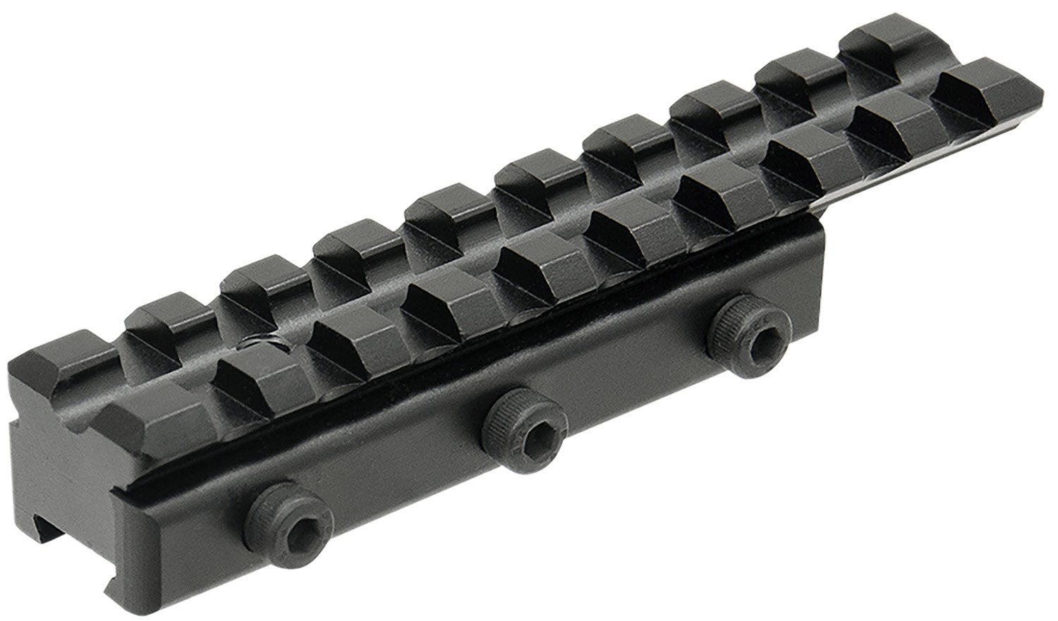 Leapers MNTPMTOWLA Picatinny Adapter 3.94" Matte Black Aluminum Rail