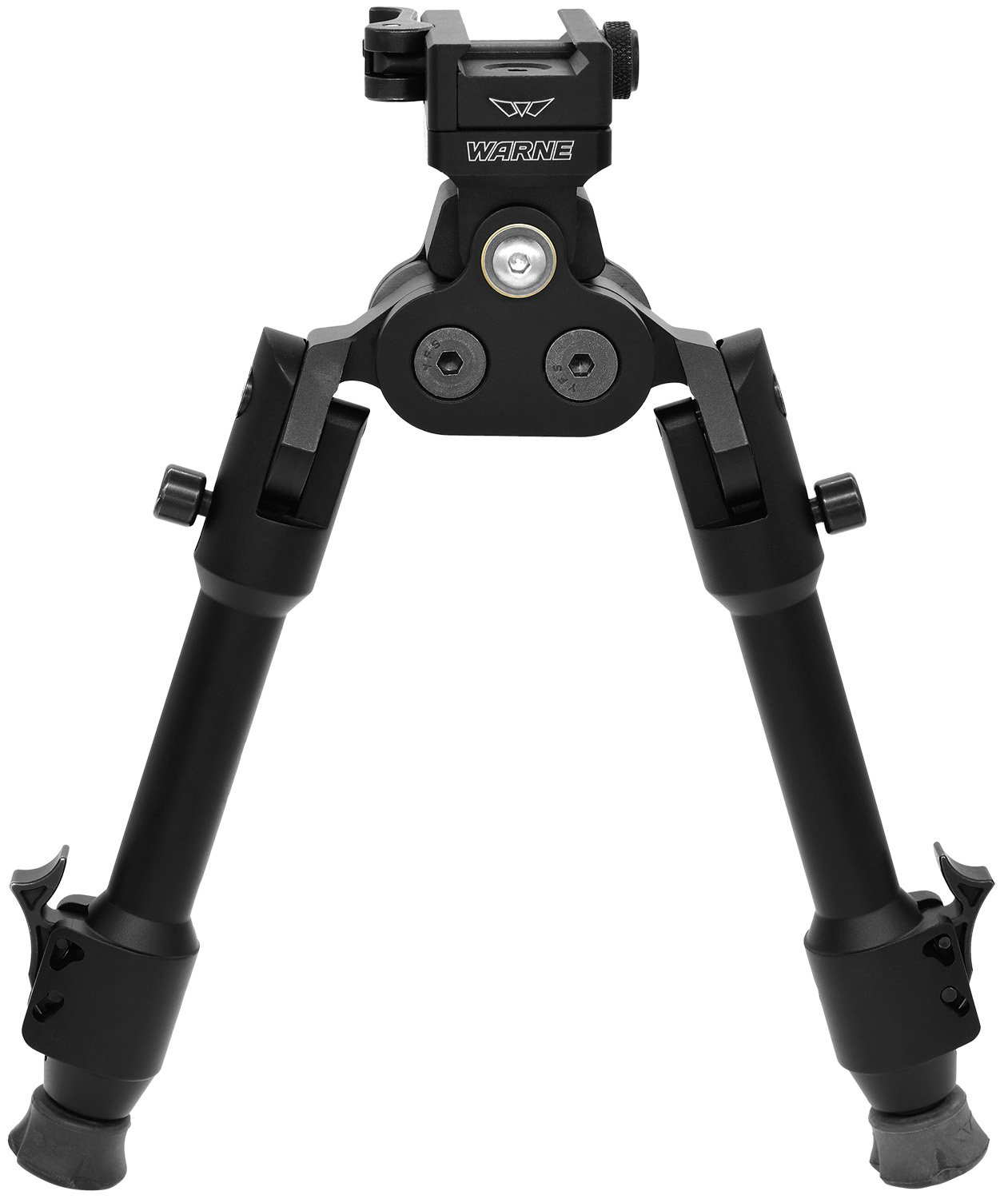 Warne 7923M Skyline Pro Bipod Black Anodized QD Picatinny 7075 Aluminum