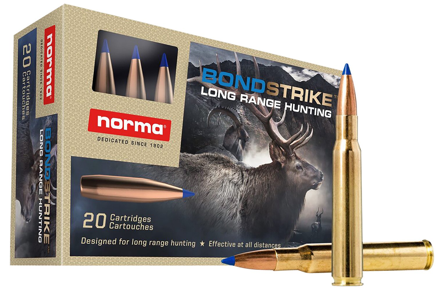 Buy Norma 20176422 Bondstrike Extreme .30-06 Springfield 180gr 20 Rounds online