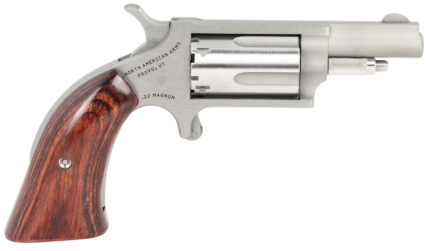 NAA 22MGBG Mini-Revolver 22 WMR 1.63" Barrel 5-Shot SS - NAA - 22 Mag