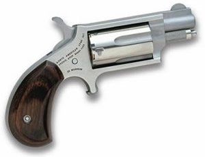 NAA NAA-22MS-RNG Mini-Revolver 22 Magnum 1 1/8" Stainless 5-Shot - NAA - 22 Magnum