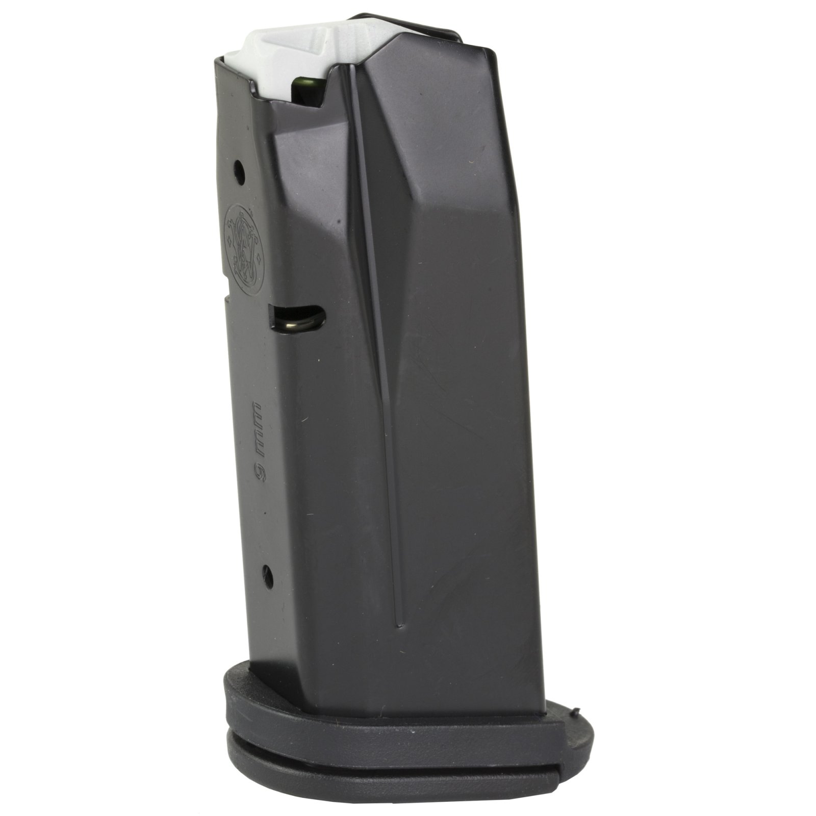 Smith & Wesson CSX 9mm 12-Round Magazine - Nitride-coated Stainless Steel Construction - High-tensile Steel Spring - Injection-molded Follower - Removable Polymer Floor Plate - Flush-fit Design - Smith & Wesson - 9MM