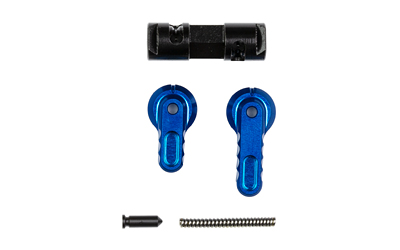 Battle Arms BAD-ASS-LITE-BLUE Ambidextrous Safety Selector, 90/60, Blue