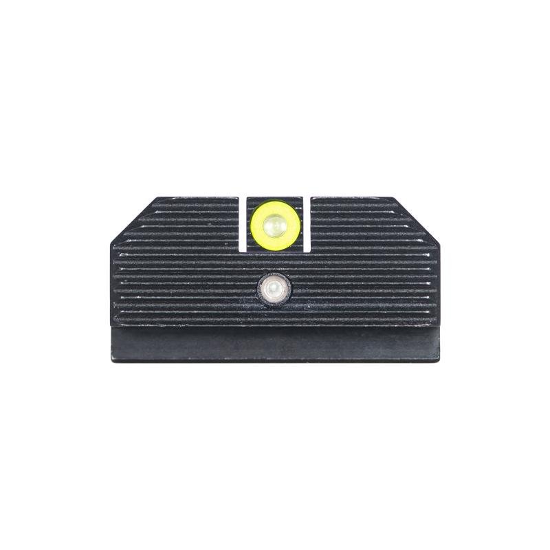 Night Fision GLK003015YGZG Accur8 Tritium Night Sights G43/43 Yellow Dot - Night Fision