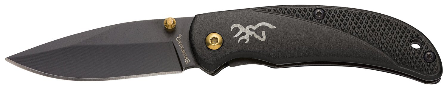 Browning BRN PRISM3 Folding Knife 2-3/8" Black