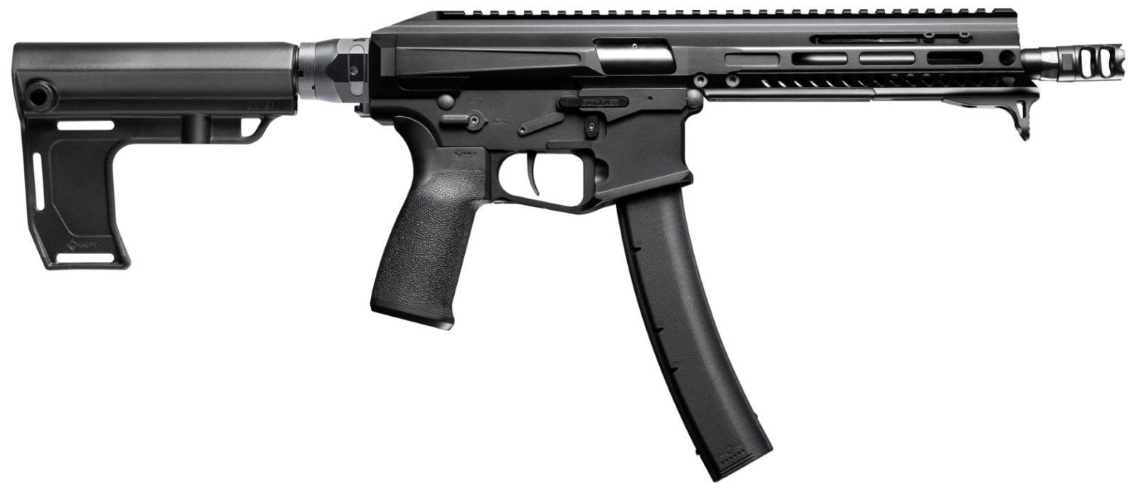 POF USA 02125 Phoenix 9mm 8" Black Anodized Semi-Auto Pistol