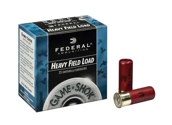 Federal H123 4 12 Gauge 2.75 in 1 1/8 oz #4 Shot 25 Rounds per Box - Federal Premium Ammunition - LEAD