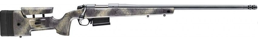 Bergara B14LM361CF B-14 HMR Carbon Wilderness 300 Win Mag 5+1 26" TB Carbon Fiber Barrel Woodland Camo Stock - Bergara - 300 Win Mag