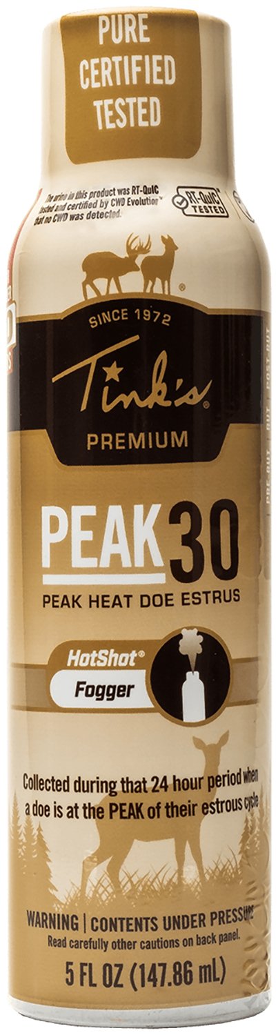 Tinks PEAK30 Premium Doe Estrus  Fogger 5 oz. - Tink's - DEER