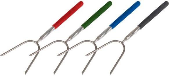 S/SPORT 334 Telescoping Camp Fork Stainless Steel 9.5-34in 4Pack