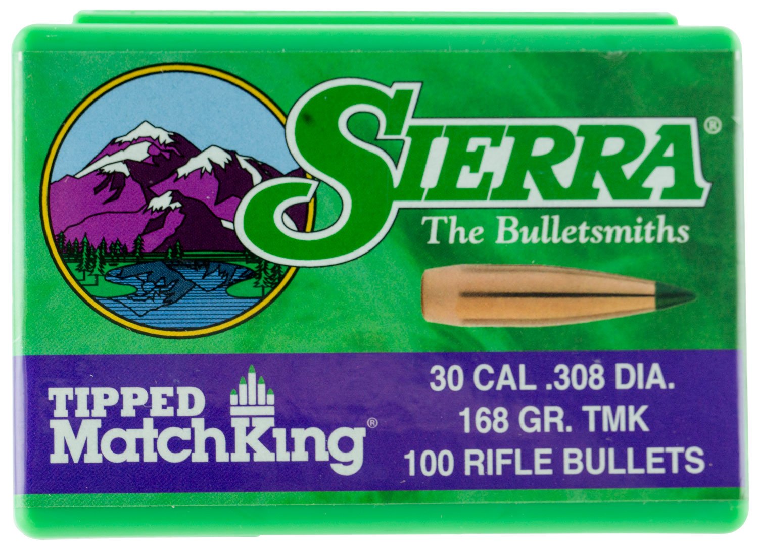 Buy Sierra .30 Cal 168gr Tipped MatchKing Bullet - 100/box online