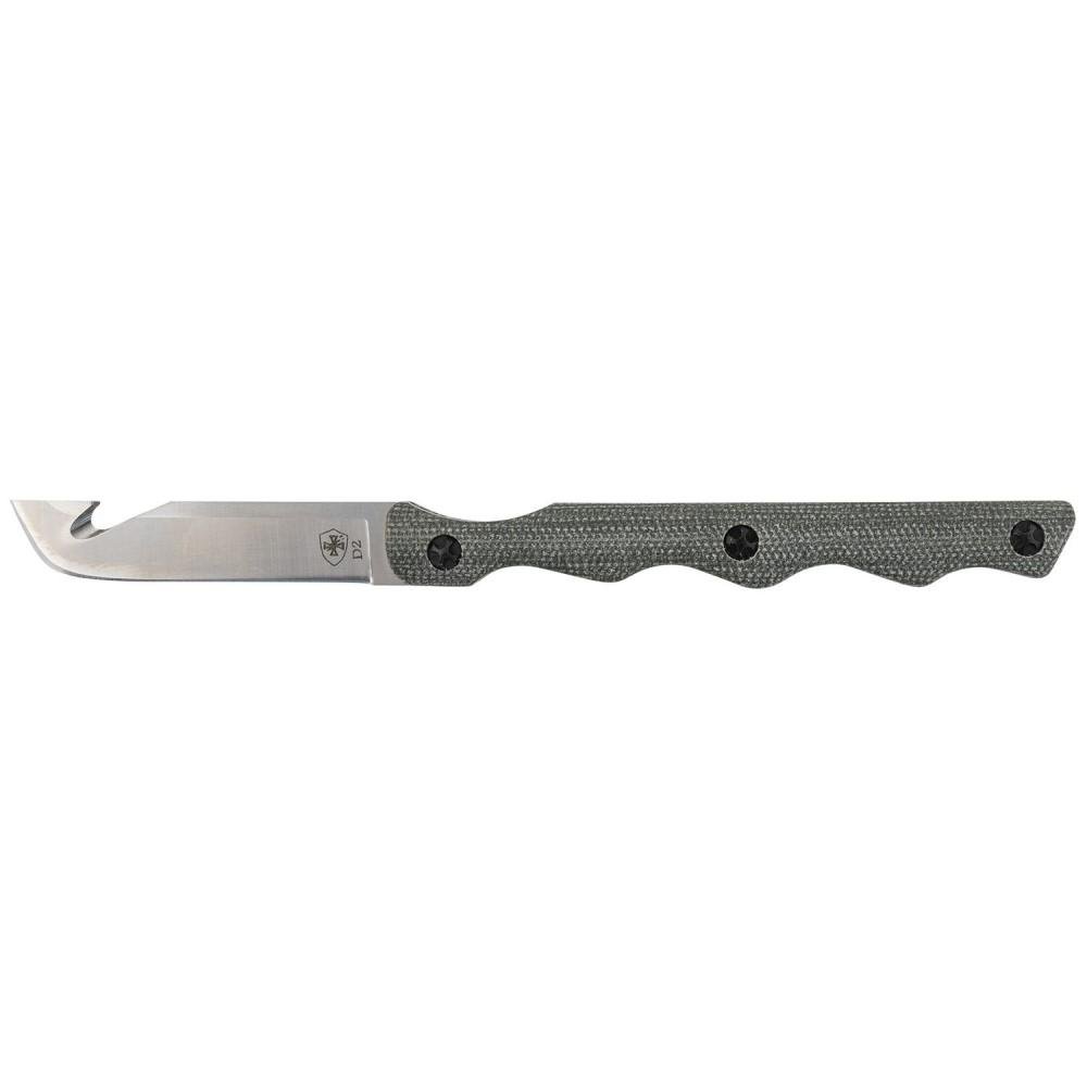 Templar Knife NTKG322 2.46" D2 Steel Drop Point OD Green Micarta Handle - Templar Knife