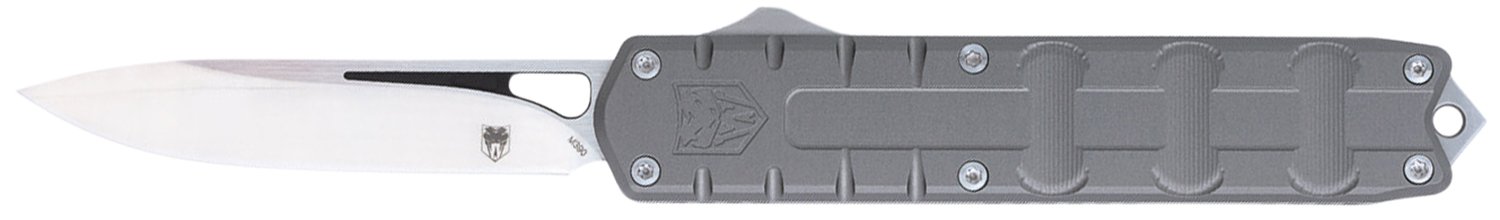 CobraTec CTEGRYM390DNS Enforcer SL/PL Gray 3.25" M390 Drop Point Knife