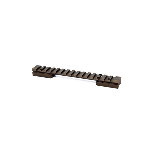 Warne 7643BB Mountain Tech Tactical Rail, Burnt Bronze, 0 MOA, Browning X-Bolt
