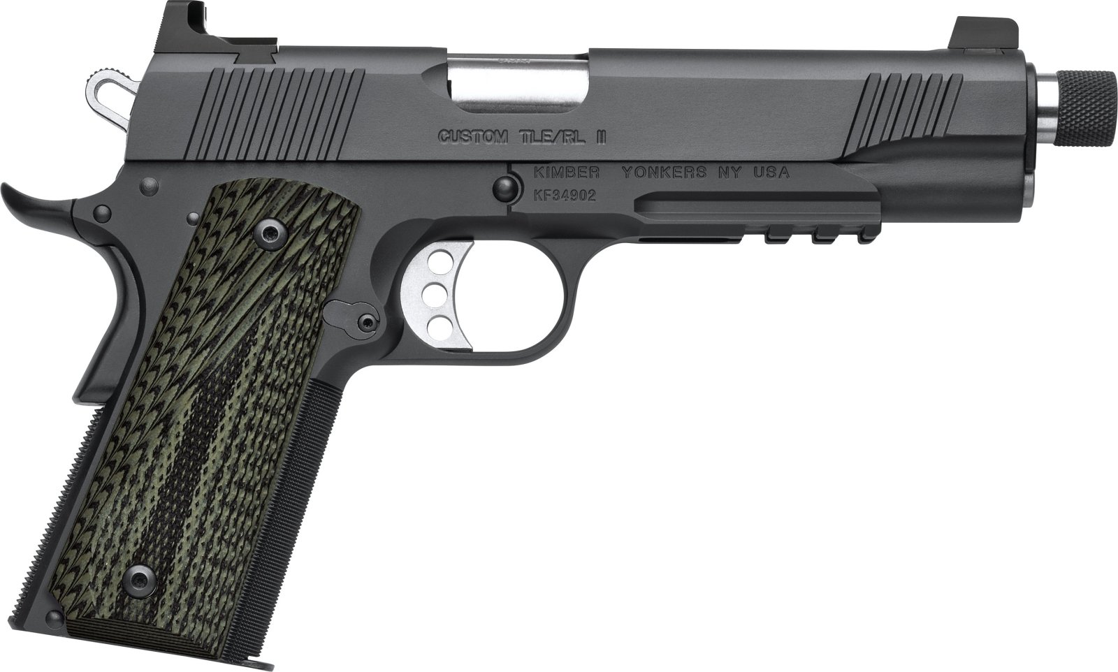 KIMBER Custom TLE/RL II TFS .45 ACP 5.5in 7rd Semi-Auto Pistol (3200337) - Kimber Manufacturing, Inc. - 45 ACP
