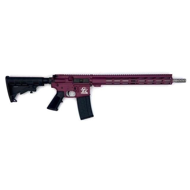 GLFA AR-15 GL15223SSCHY Semi-Auto Rifle, .223 Wylde, 16" Heavy Barrel, Black Cherry Finish, 30-Round Capacity, 15.25" M-LOK Handguard - Great Lakes Firearms - .223 WYLDE