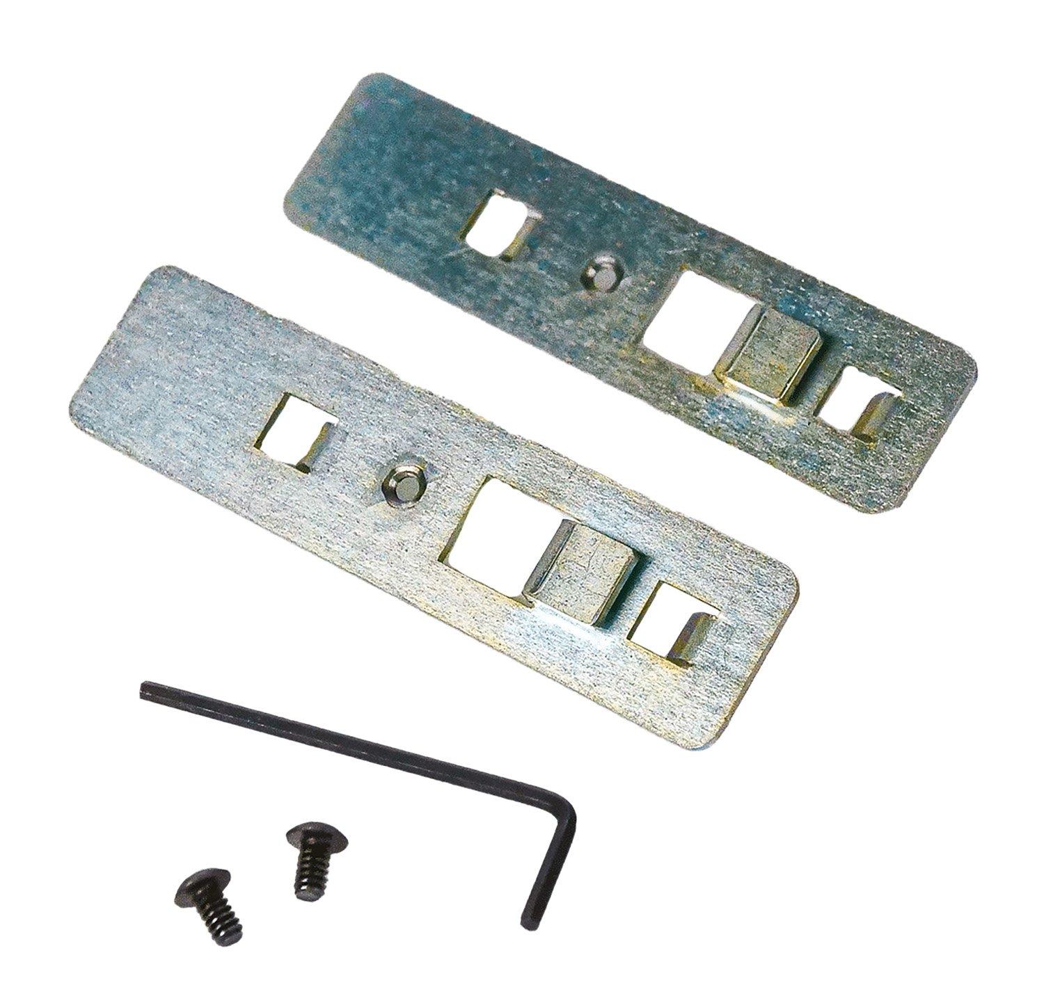 Berry's 84913 Track Clips Pistol Rack Silver Steel Handgun - Berry's Mfg - SILVER