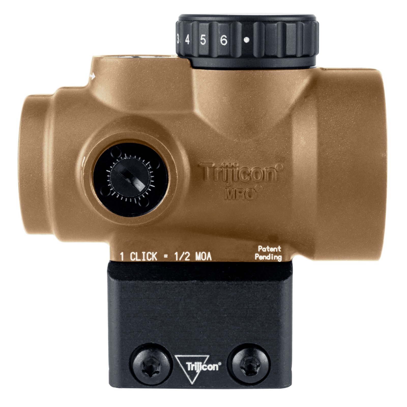Buy Trijicon 2200348 MRO SD Coyote Tan 1x25mm 2 MOA Green Dot Reticle Full ... online